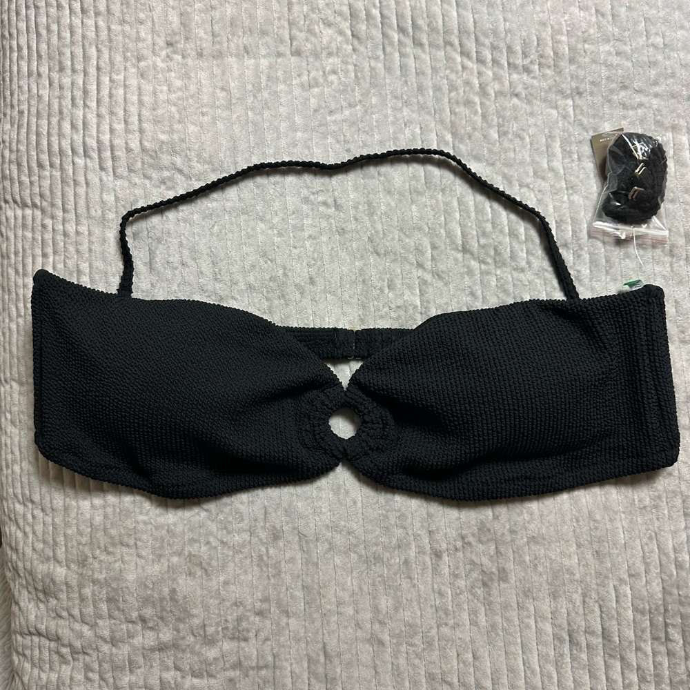 J. Crew 2 pc Sz 2X Textured bikini Top and Bottom Set Plus Size NWT (A0385 B4)